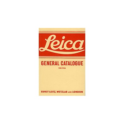 Leica General Catalogue 1936