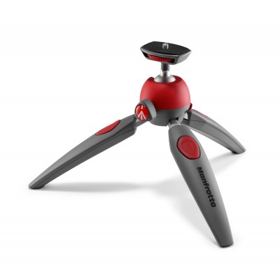 PIXI EVO 2 SECTION MINI TRIPOD RED