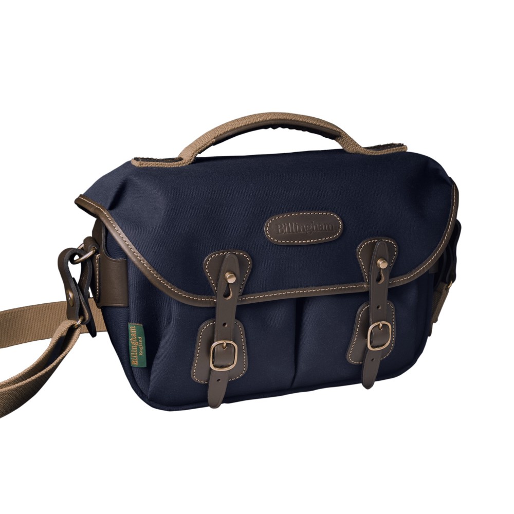 Billingham Hadley Small Pro - Navy Canvas/Chocolate