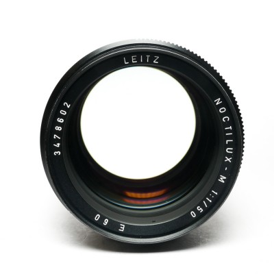 Leitz Noctilux 50mm f1-M & Caps + Mismatched Case