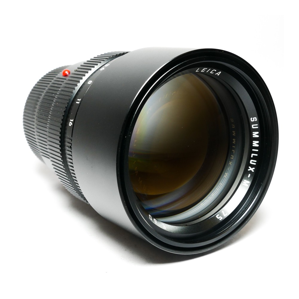 Leica Summilux 75mm f1.4-M Boxed