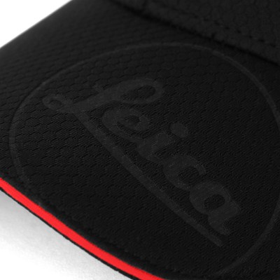 Leica Black Cap Logo Embossed