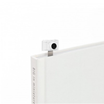 White Camera Bookmark