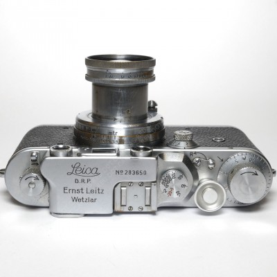 Leica IIIb & Leitz Summar 5cm f2, Case