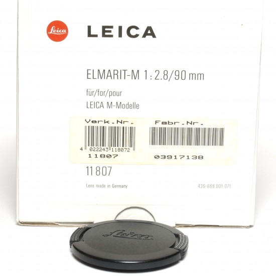 Leica Elmarit 90mm f2.8-M...