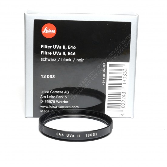 Leica E46 UVa II Filter Boxed