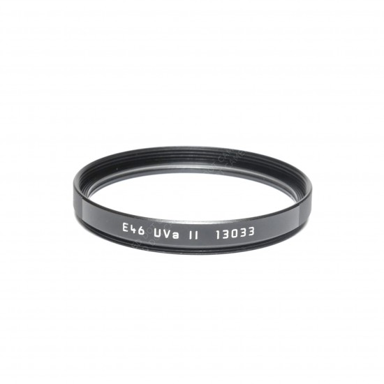 Leica E46 Filter UVa II Black