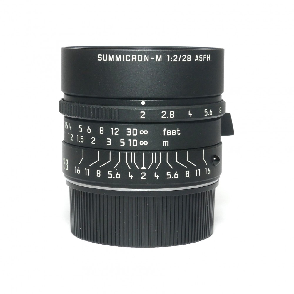 Leica Summicron 28mm f2 Matt Black Boxed